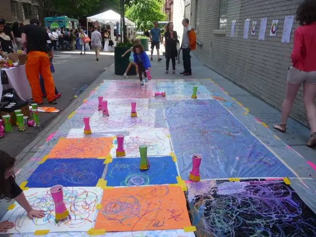 colorbots at parsons festival 2011
