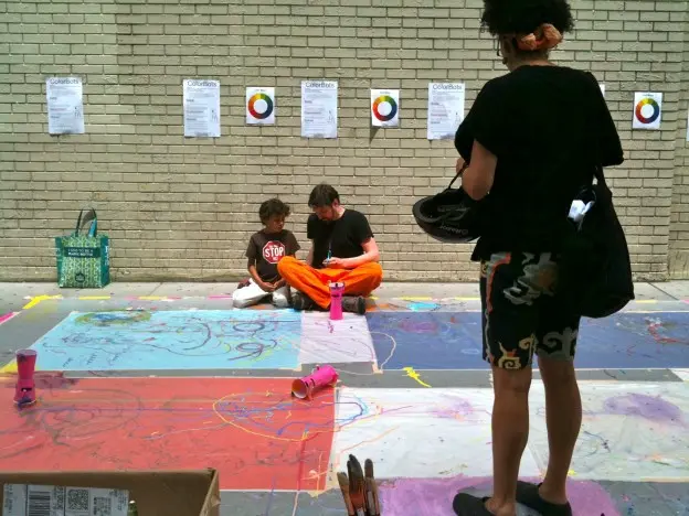 colorbots at parsons festival 2011