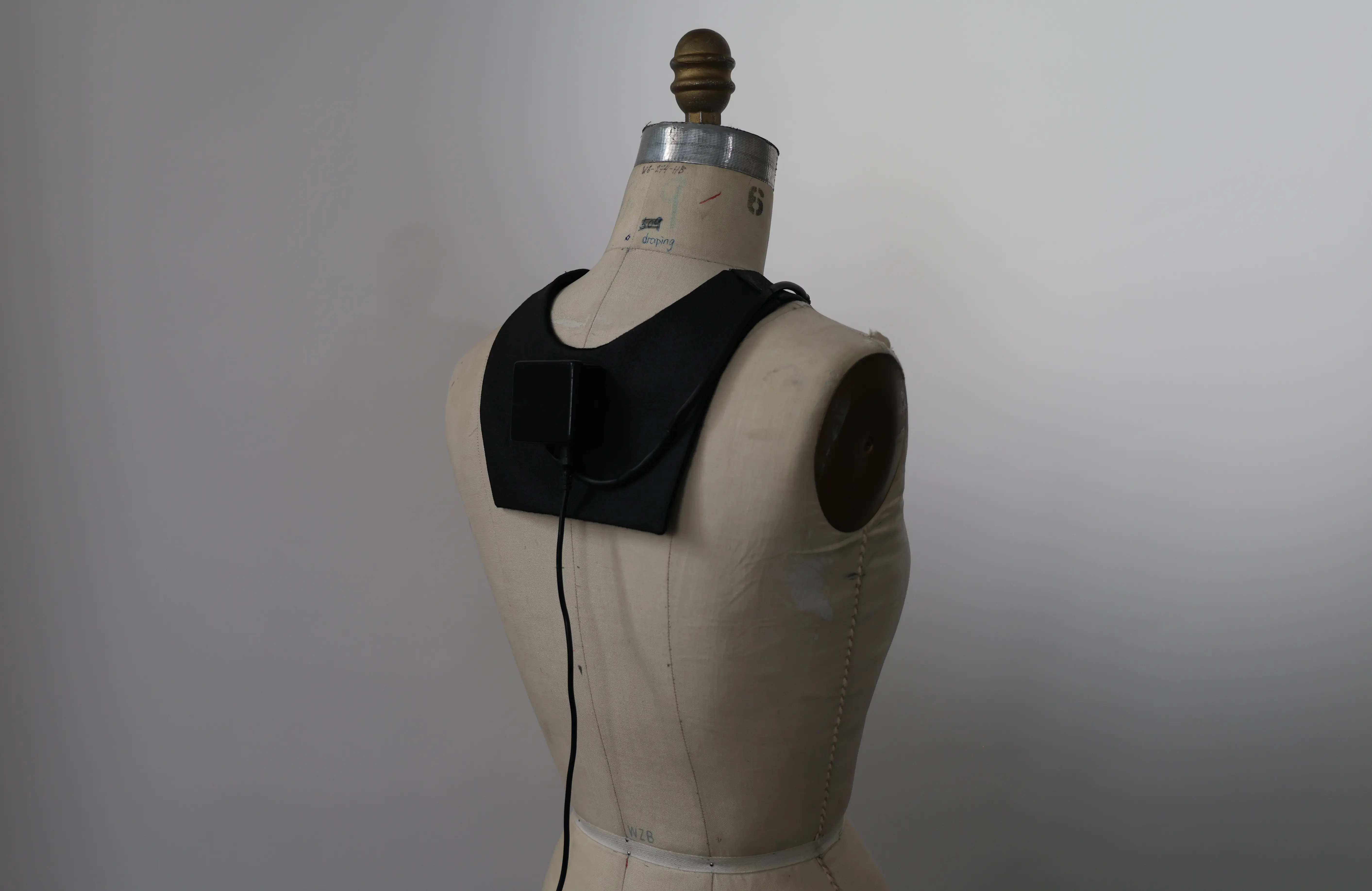project detail, back view
